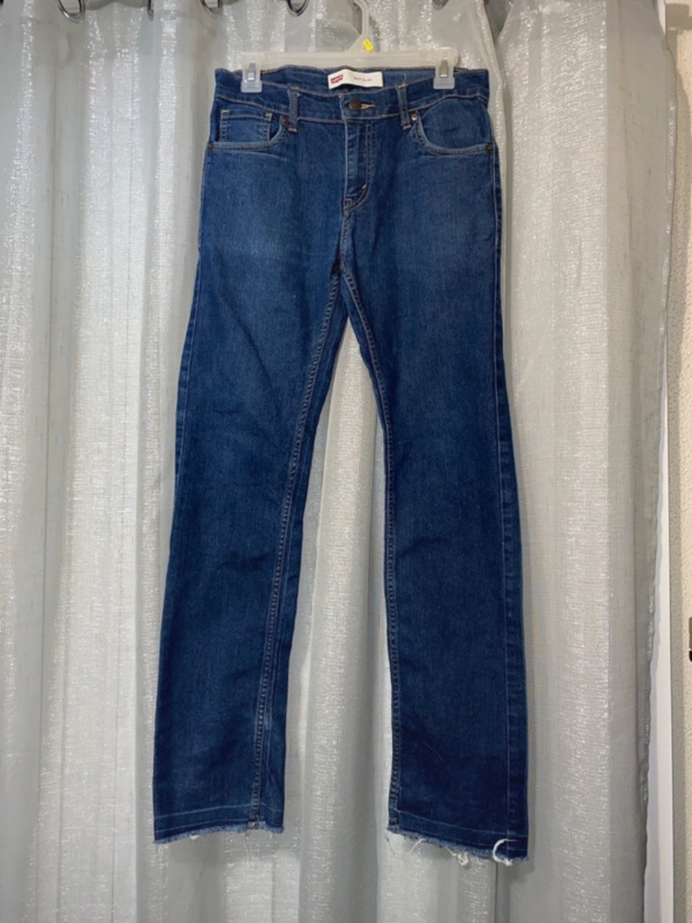 Levi's Women's Blue Straight-Leg Jeans